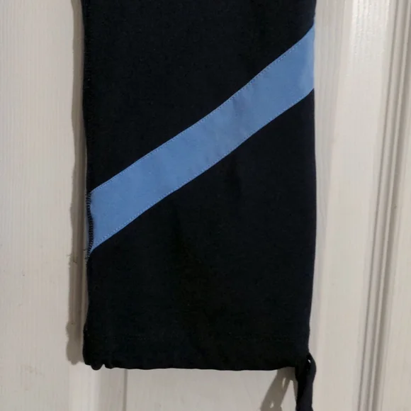 adidas Women's Blue Workout Pants.  Size S - Picture 2 of 7